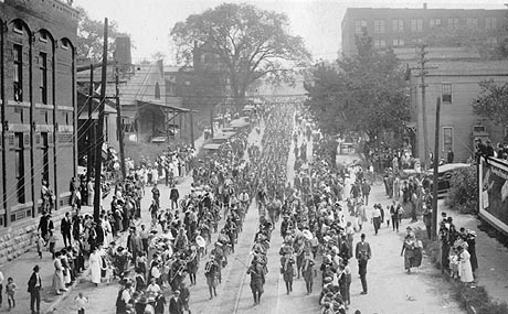 5th Infantry leaving Quincy